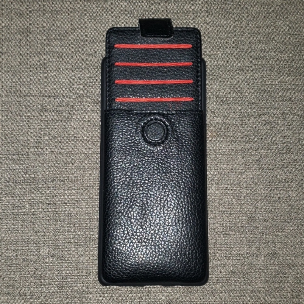 Note 8 Black 4 - Card Slot Phone Case